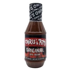 Chris' & Pitts BBQ Sauce 18 oz
