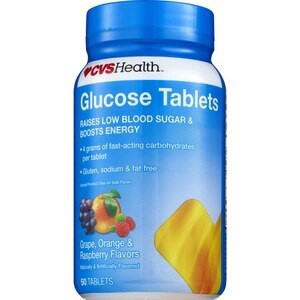 slide 1 of 1, CVS Health Glucose Tablets, Assorted Fruit, 50 Ct, 1 ct