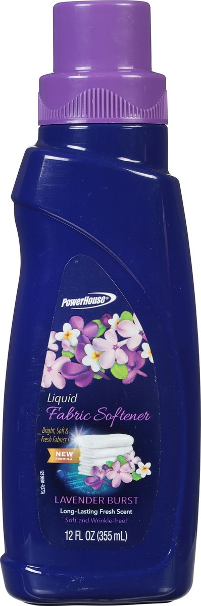 slide 11 of 11, PowerHouse Liquid Lavender Burst Fabric Softener 12 fl oz, 12 fl oz