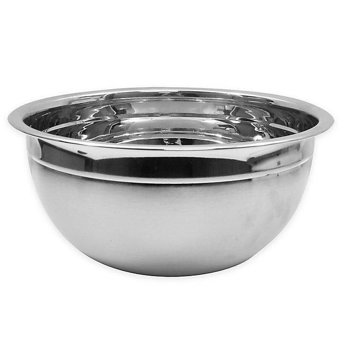 slide 1 of 1, SALT Stainless Steel Mixing Bowl, 5 qt