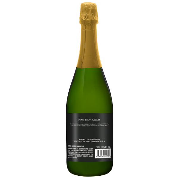 slide 5 of 5, The Barber & Son Napa Brut Sparkling 750, 750 ml