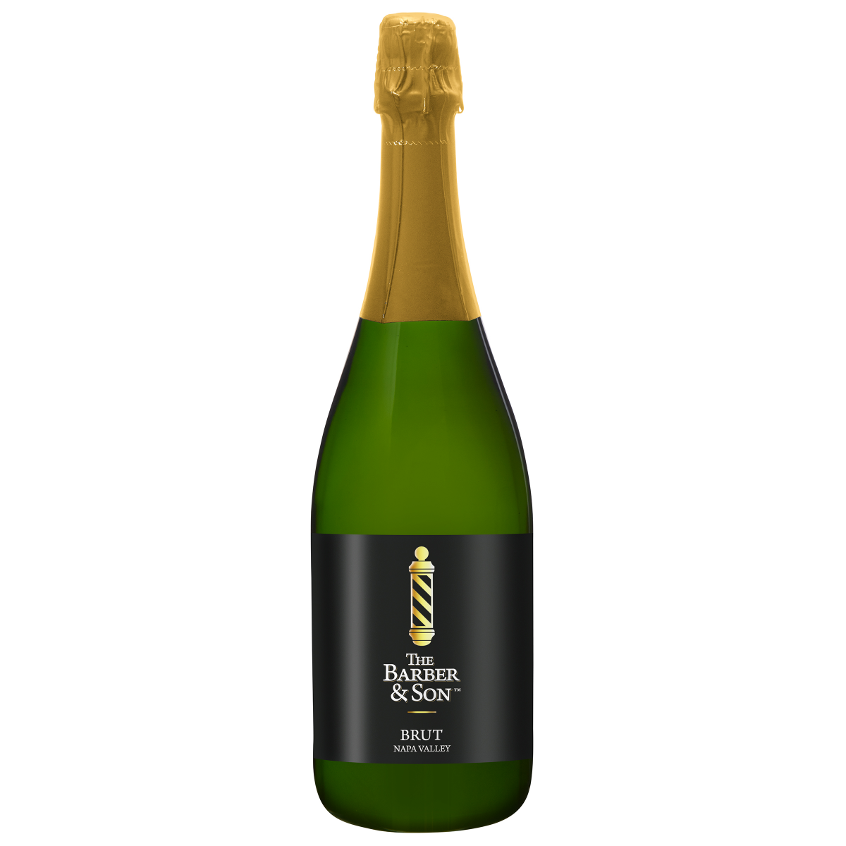 slide 1 of 5, The Barber & Son Napa Brut Sparkling 750, 750 ml