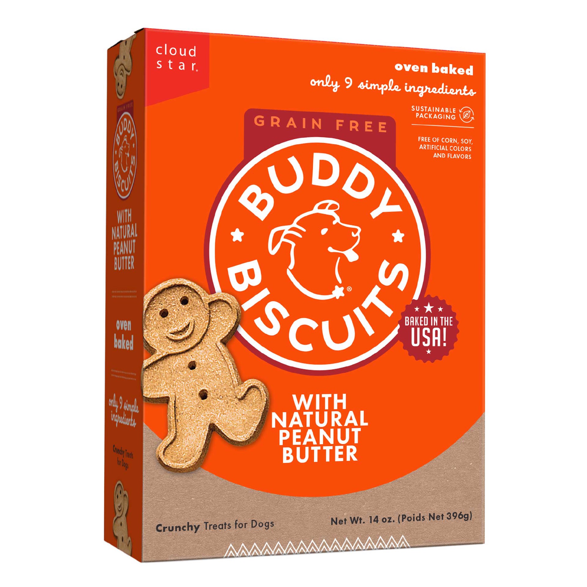 slide 1 of 1, Buddy Biscuits Treats for Dogs 14 oz, 14 oz