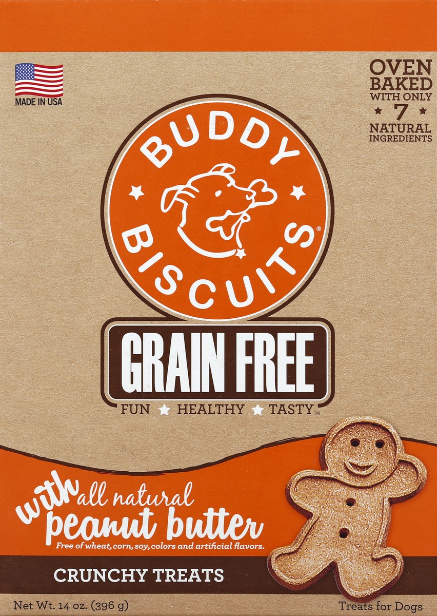 slide 1 of 1, Buddy Biscuits Treats for Dogs 14 oz, 14 oz