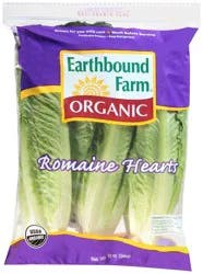 Earthbound Farm Lettuce Romaine Hearts