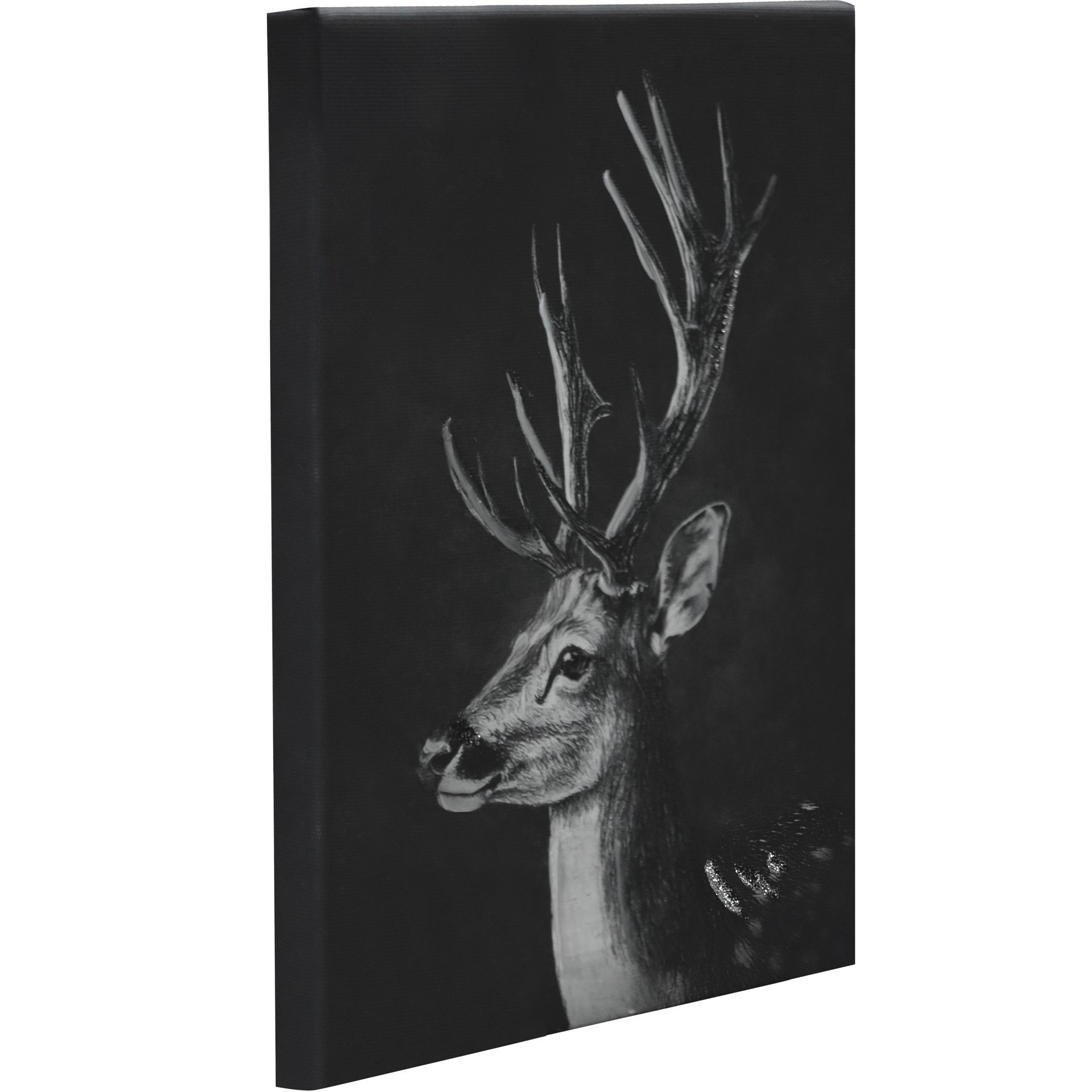 slide 2 of 7, 8" X 10" Reindeer Canvas Wall Decor By Ashland, 8 in x 10 in
