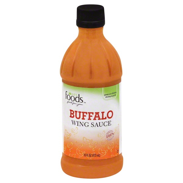 slide 1 of 1, Lowes Foods Buffalo Wing Sauce, 16 oz