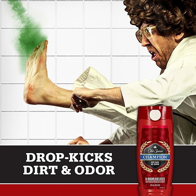 slide 4 of 6, Old Spice Red Zone Champion Body Wash, 16 fl oz