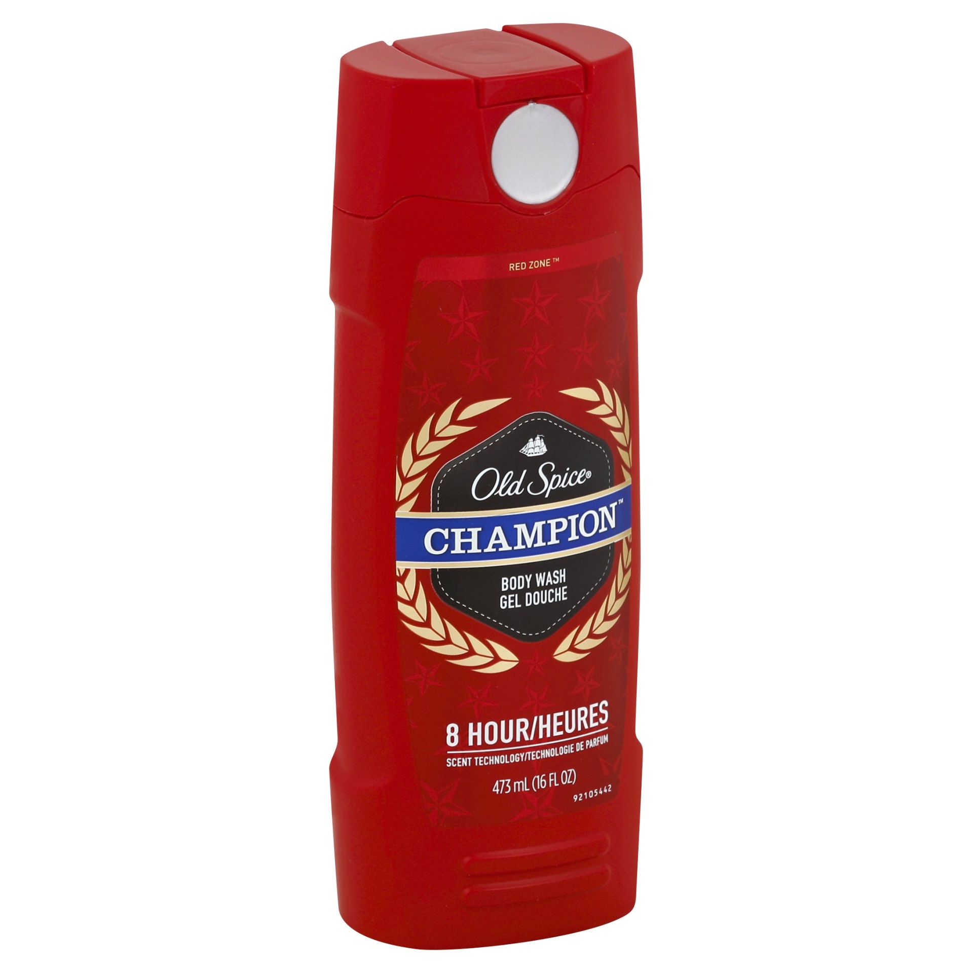 slide 1 of 6, Old Spice Red Zone Champion Body Wash, 16 fl oz