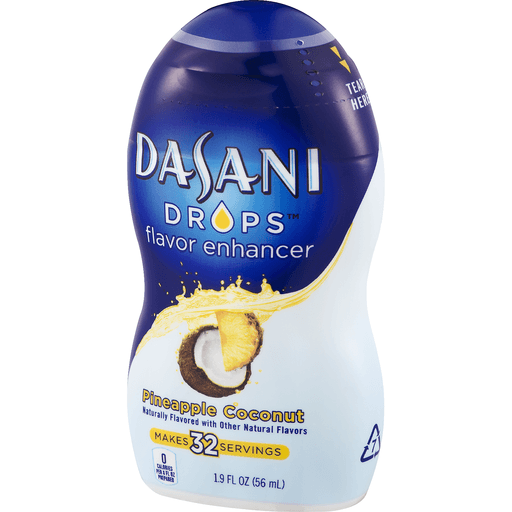 slide 3 of 9, Dasani Drops Pineapple Coconut Flavor Enhancer, 1.9 oz
