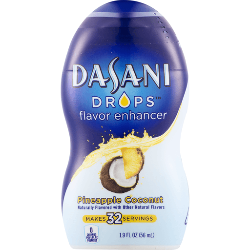 slide 4 of 9, Dasani Drops Pineapple Coconut Flavor Enhancer, 1.9 oz