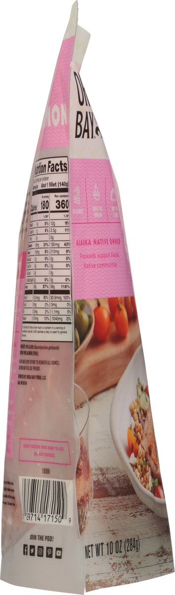 slide 3 of 11, Orca Bay Foods Premium Fillets Pink Salmon 10 oz, 10 oz