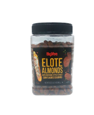 slide 1 of 1, Hy-Vee Almonds, Elote, 30 oz