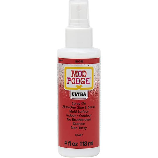 slide 1 of 9, Mod Podge Ultra Gloss All-In-One Glue & Sealer Spray, 4 fl oz