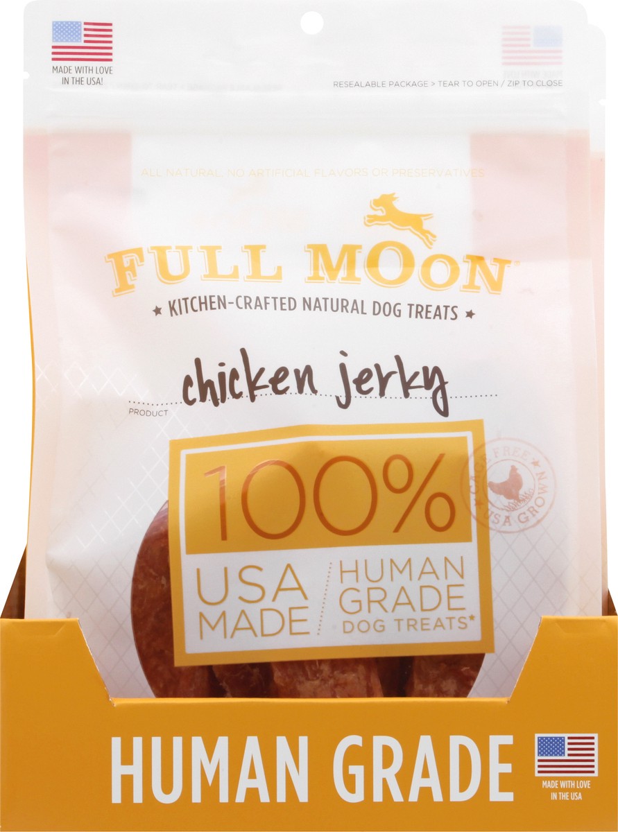 slide 1 of 9, Full Moon Chicken Jerky Dog Treats 1 ea, 12 oz