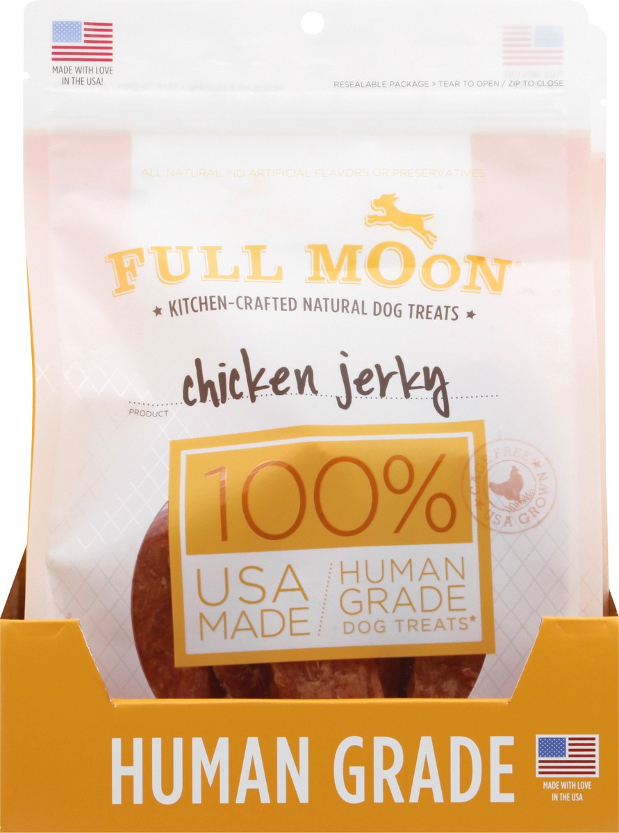 slide 1 of 9, Full Moon Chicken Jerky Dog Treats 1 ea, 1 ct