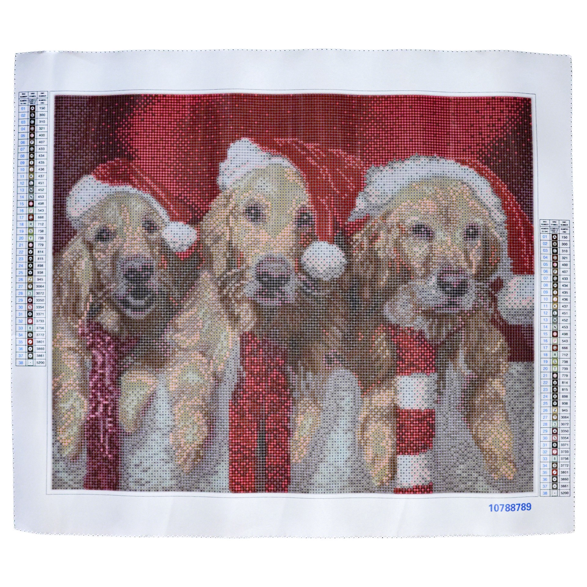 slide 4 of 4, 16" X 20" Dogs Diamond Art Kit By Make Market, 16 in x 20 in
