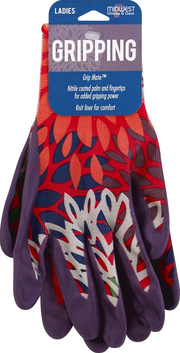 slide 2 of 2, Midwest Ladies Gripping Gloves 1 ea, 1 ct