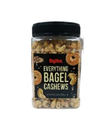 Hy-Vee Cashews, Everything Bagel