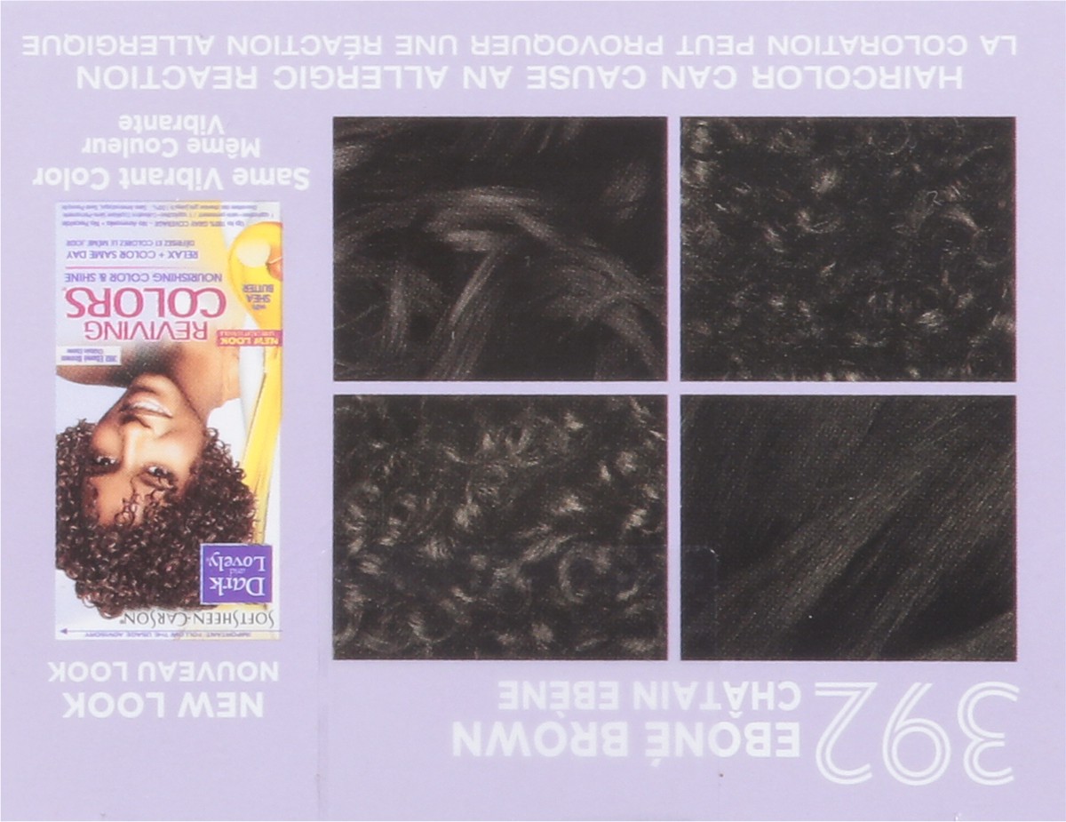 slide 9 of 9, Dark & Lovely Reviving Colors Ebone Brown 392 Semi-Permanent Haircolor 1 ea, 1 ct