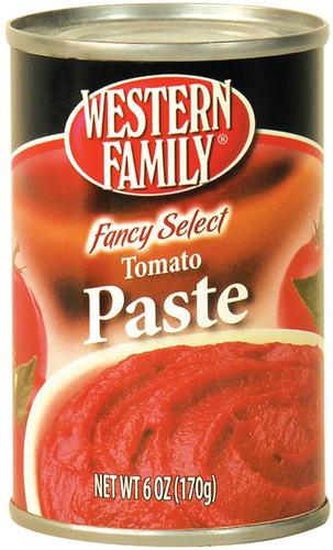 slide 1 of 1, Western Family Fancy Select Tomato Paste, 6 oz