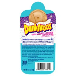 Dunkaroos Vanilla Cookies and Vanilla Frosting, Rainbow Sprinkles, 1.5 oz