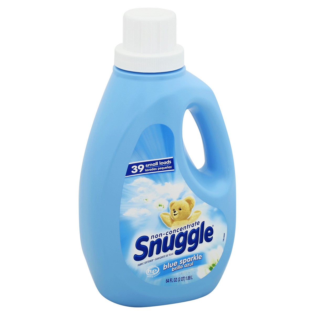 slide 5 of 8, Snuggle Fabric Softener Blue Sparkle Liquid, 64 fl oz