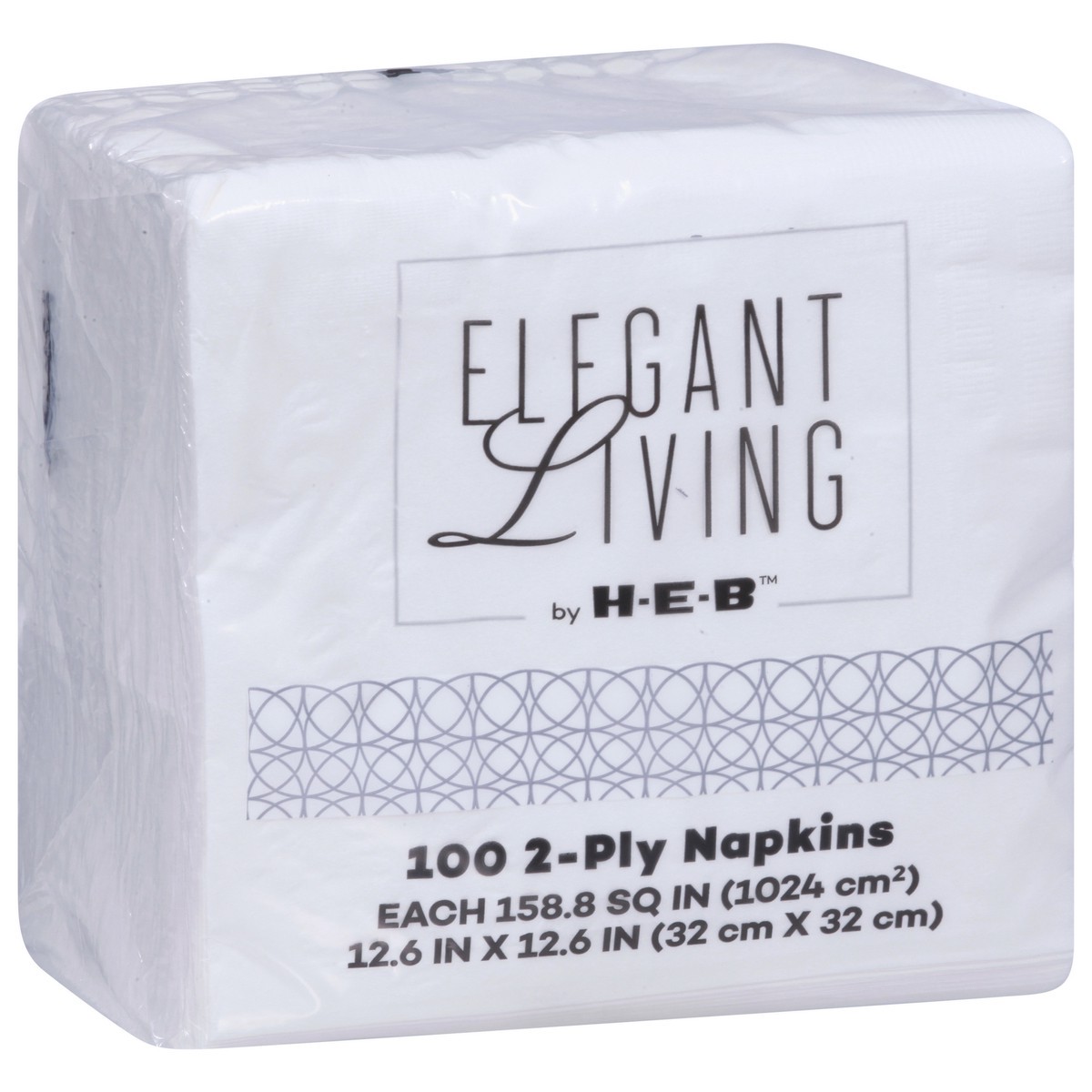 slide 8 of 9, Elegant Living Napkins 100 ea, 100 ct