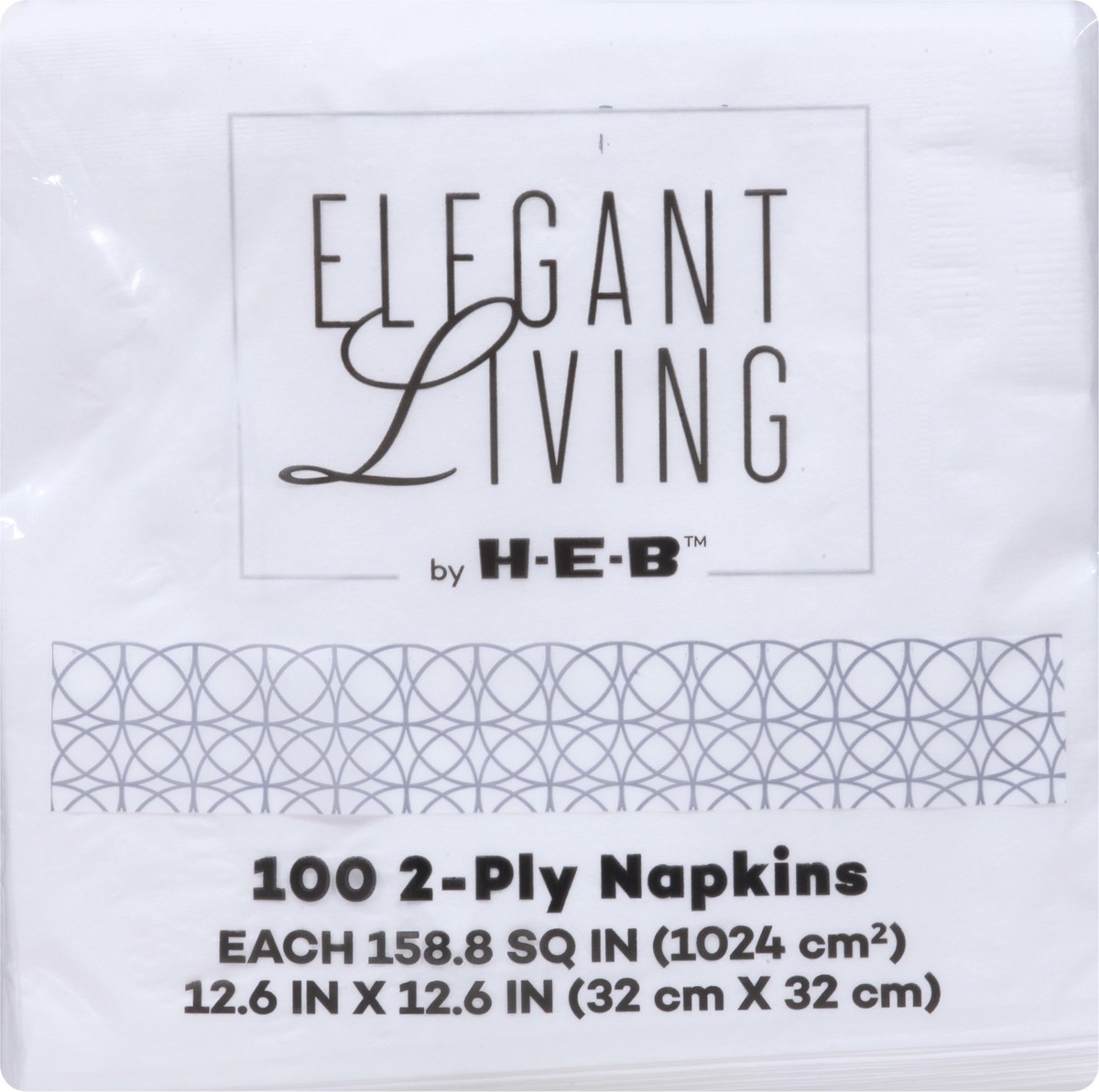 slide 2 of 9, Elegant Living Napkins 100 ea, 100 ct