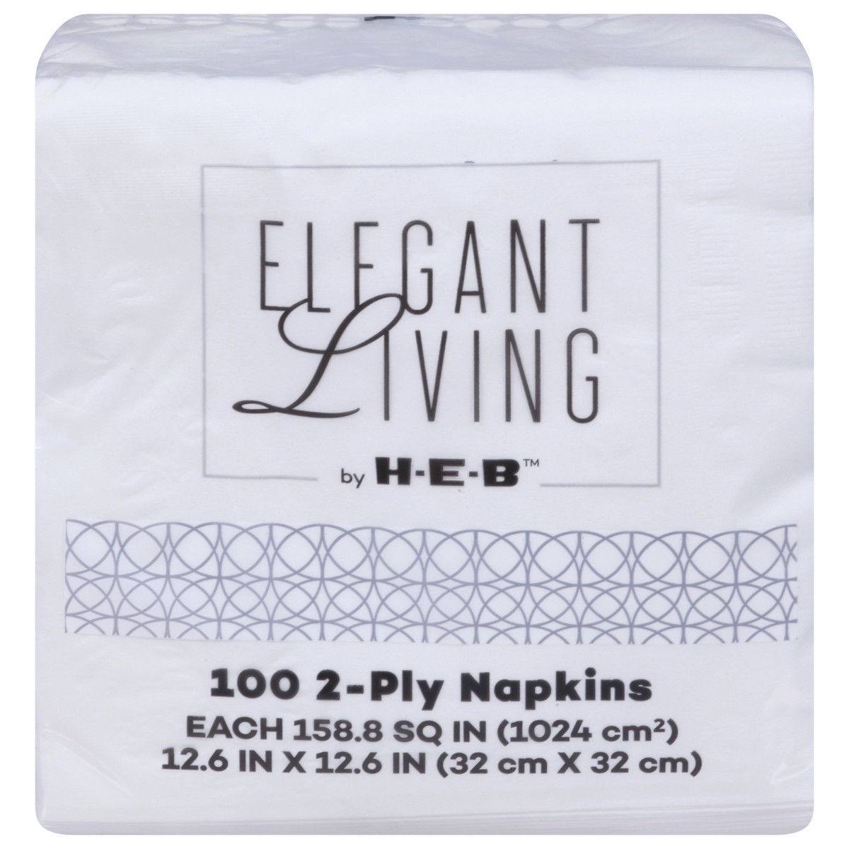 slide 1 of 9, Elegant Living Napkins 100 ea, 100 ct