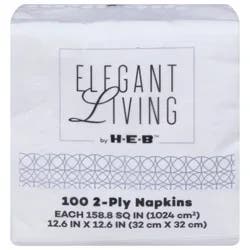 Elegant Living Napkins - 100 ea