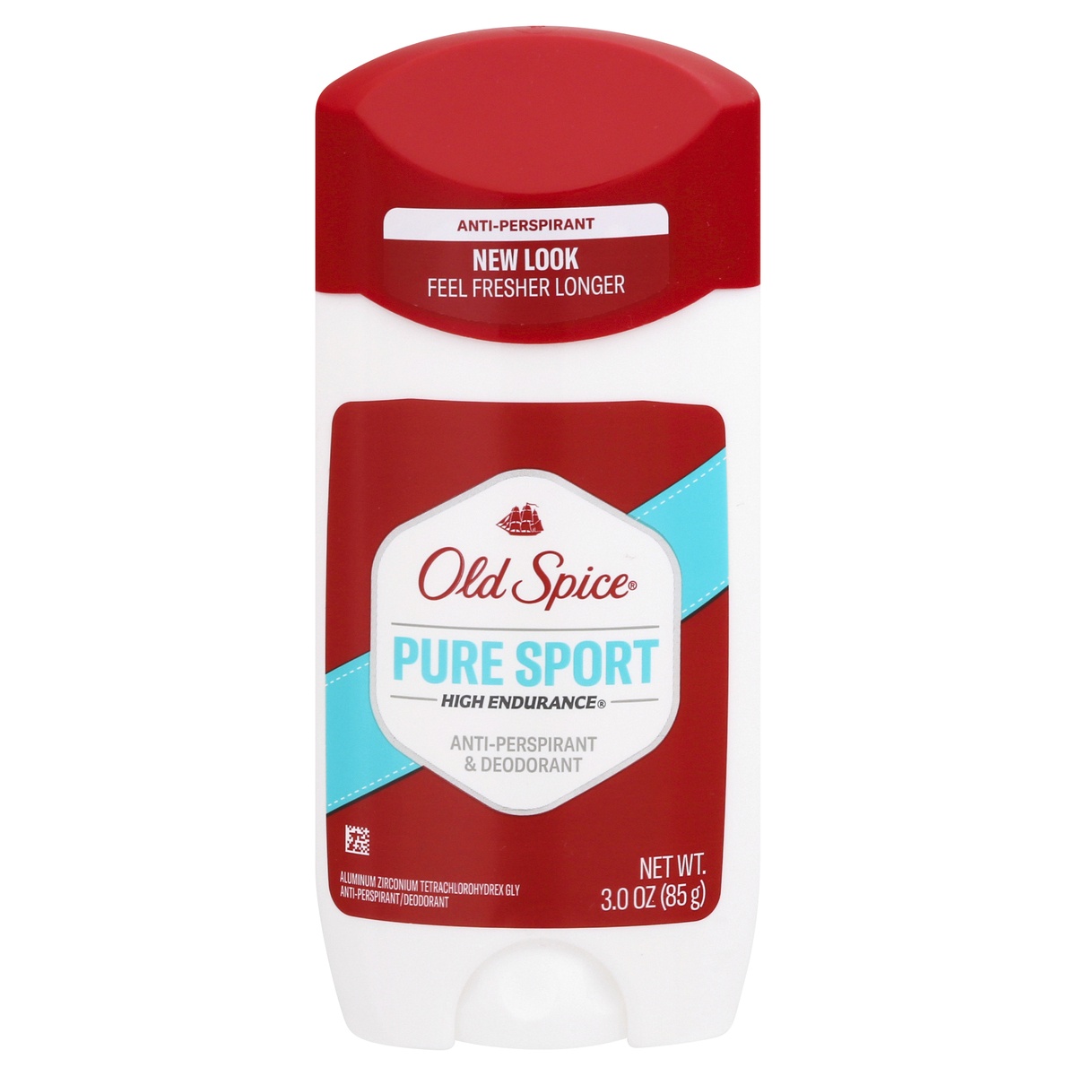 slide 1 of 2, Old Spice High Endurance Pure Sport Anti-Perspirant & Deodorant 3 oz, 3 oz
