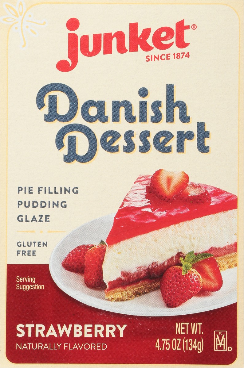 slide 4 of 9, Junket Strawberry Danish Dessert, 4.75 oz