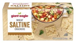 Giant Eagle Saltine Crackers, Wheat