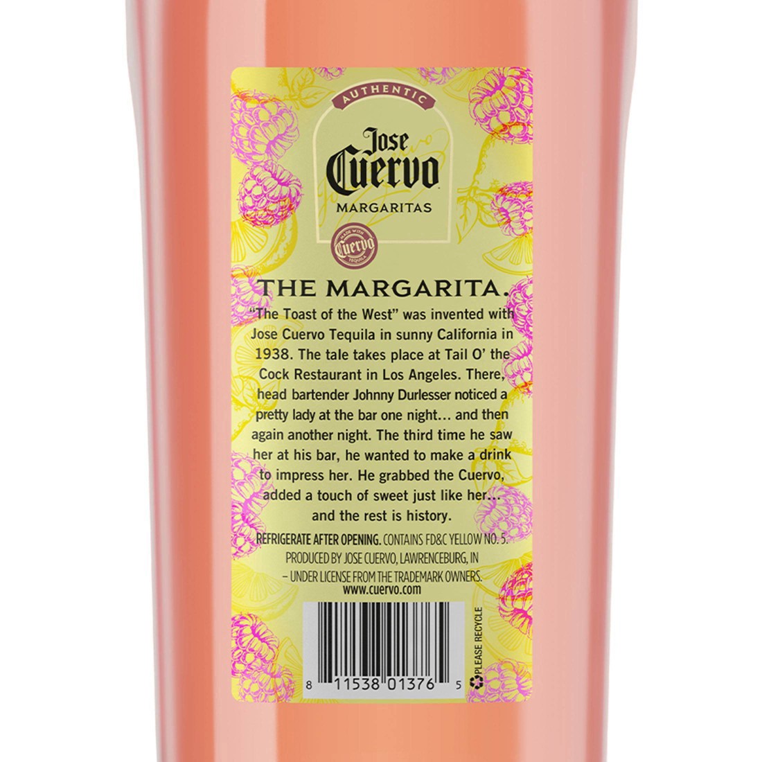 slide 20 of 26, Jose Cuervo Authentic Margarita Pink Lemonade Ready to Drink Cocktail - 1.75 L, 1.75 liter