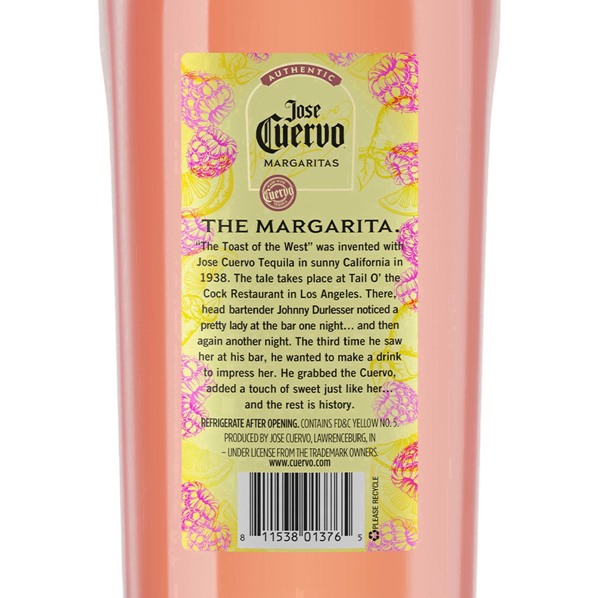 slide 12 of 26, Jose Cuervo Authentic Margarita Pink Lemonade Ready to Drink Cocktail - 1.75 L, 1.75 liter