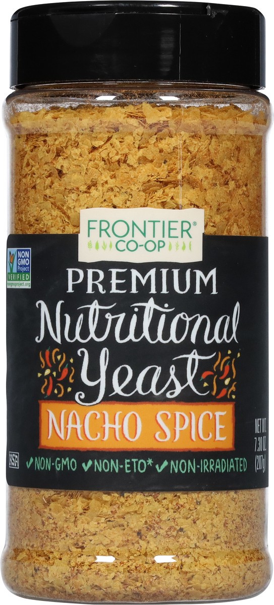 slide 7 of 9, Frontier Co-Op Premium Nacho Spice Nutritional Yeast 7.30 oz, 7.3 oz