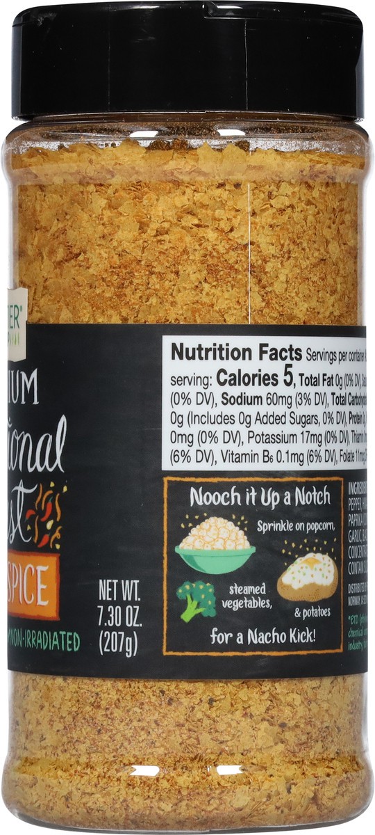 slide 9 of 9, Frontier Co-Op Premium Nacho Spice Nutritional Yeast 7.30 oz, 7.3 oz