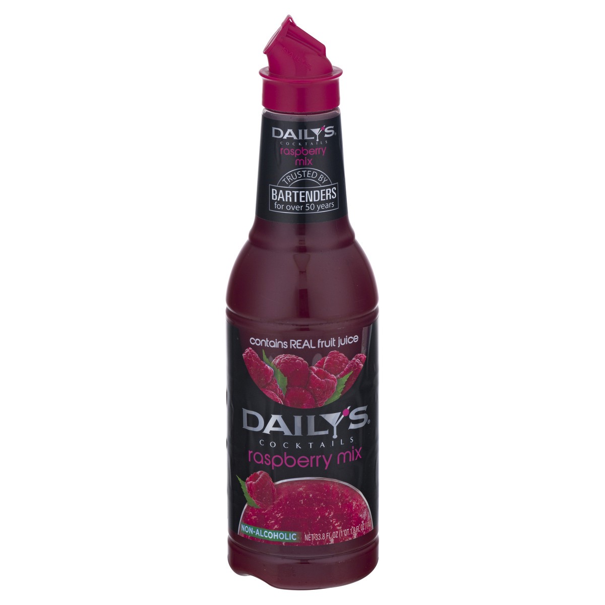 slide 2 of 13, Daily's Cocktails Raspberry Mix - 33.8 oz, 33.8 oz