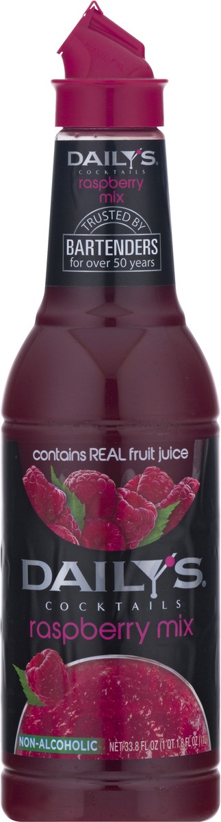 slide 1 of 13, Daily's Cocktails Raspberry Mix 33.8 oz, 33.8 oz