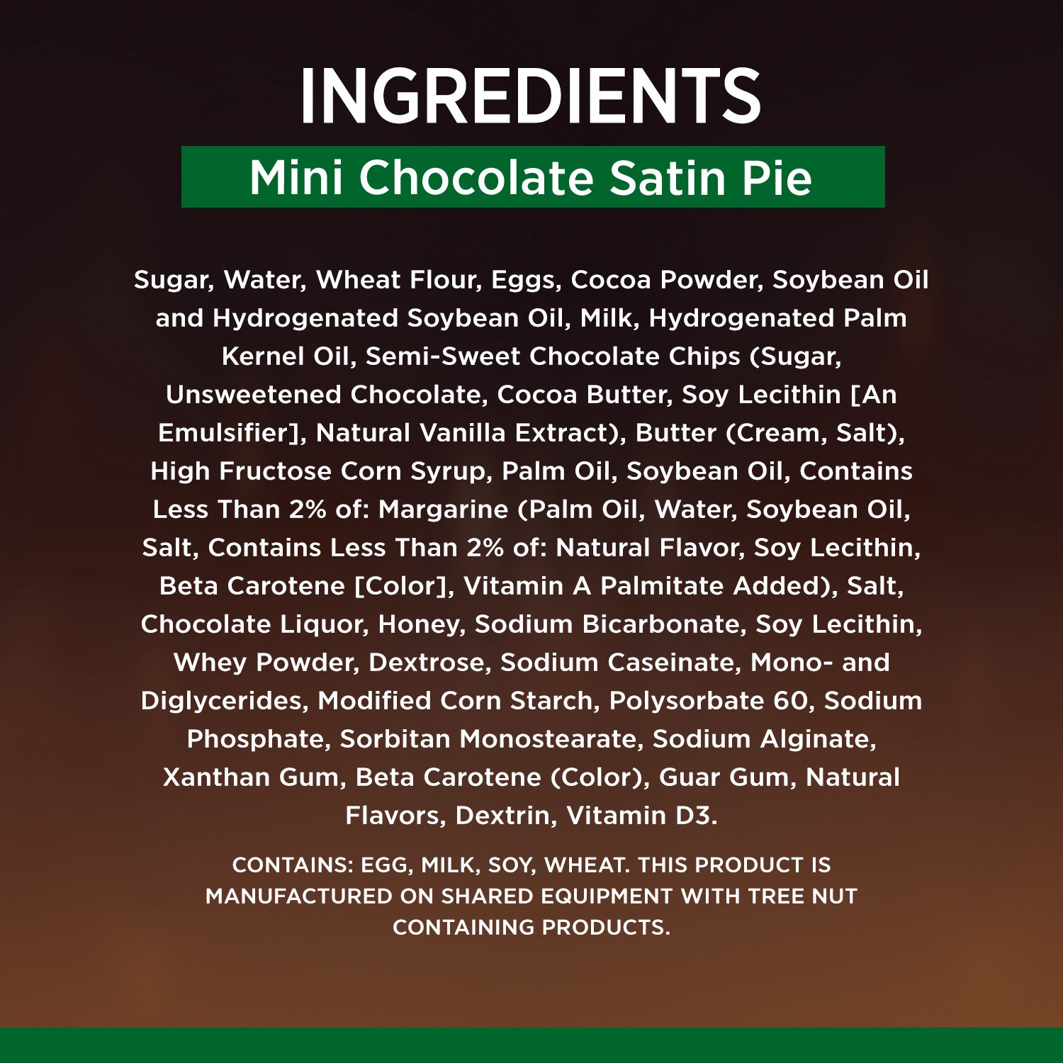 slide 5 of 5, Marie Callender's Mini Chocolate Satin Pie, 2 ct; 6 oz