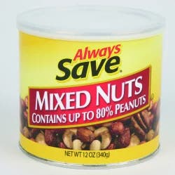 Always Save Mixed Nuts