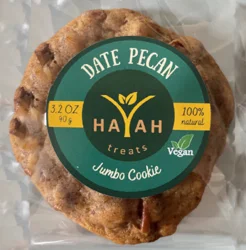 Hayah Treats Date Pecan Cookie 3.2 Oz