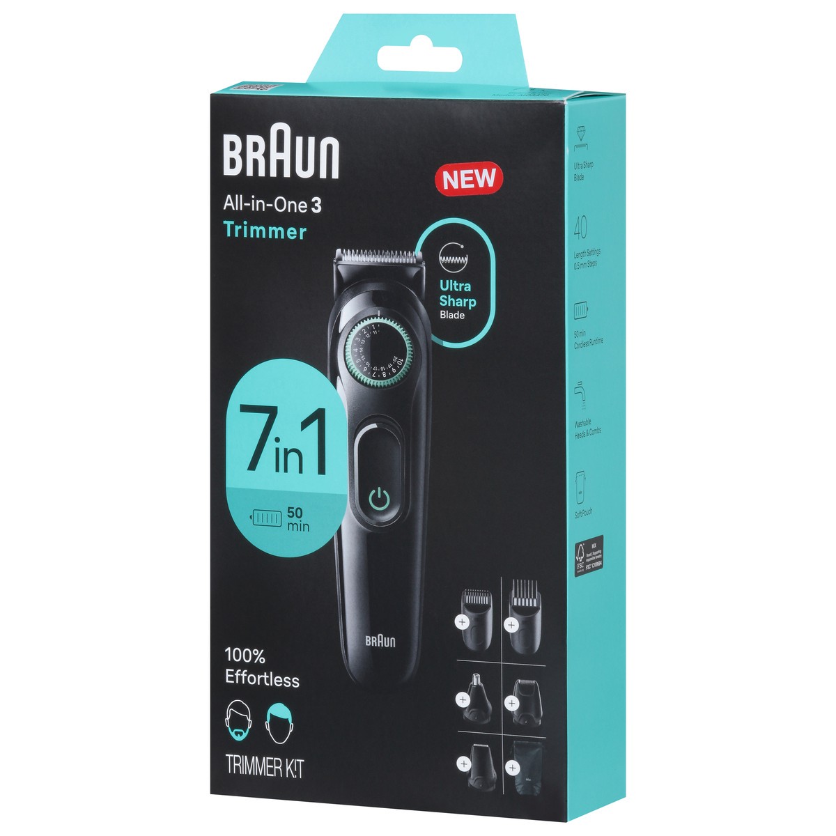 slide 8 of 9, Braun 7 in 1 Trimmer Kit 1 ea, 1 ct
