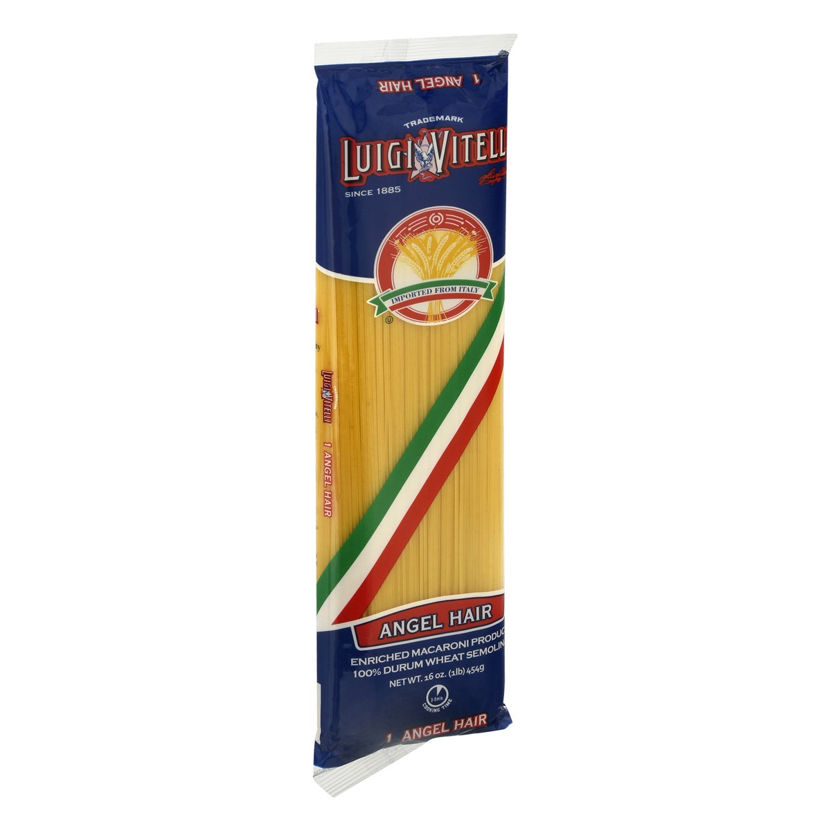 slide 6 of 10, Luigi Vitelli 1 Angel Hair Pasta 16 oz, 16 oz