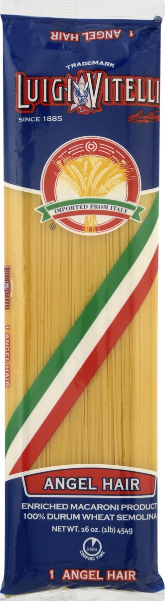 slide 1 of 10, Luigi Vitelli 1 Angel Hair Pasta 16 oz, 16 oz