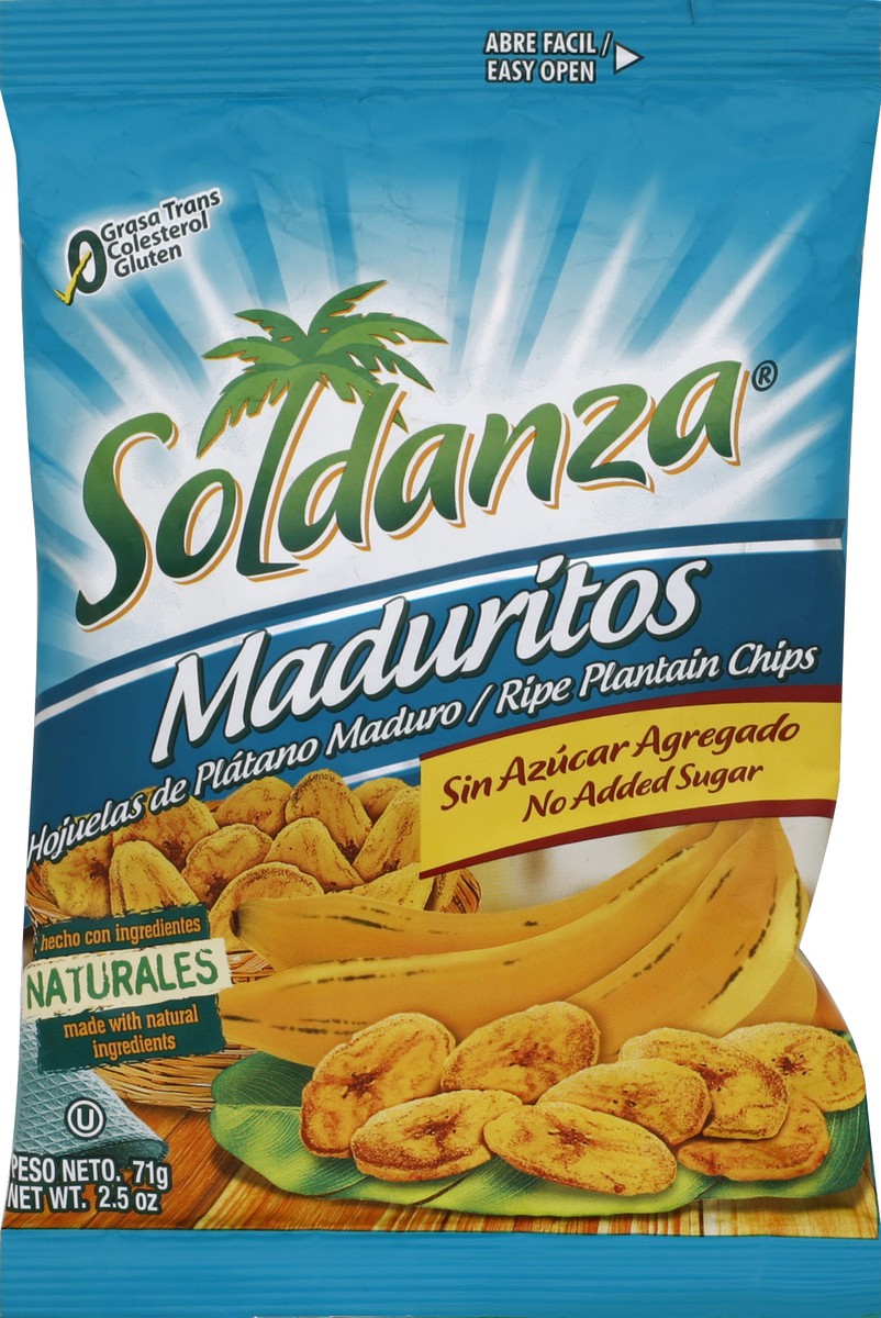 slide 3 of 5, Iberia SOL Sweet Plantain Chips - 2.5oz, 2.5 oz