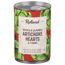 Roland Whole Artichoke Hearts Jumbo 13.75 oz
