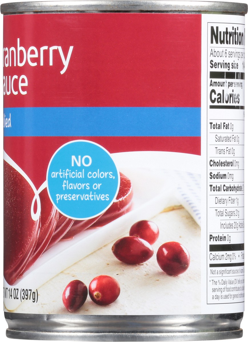 slide 5 of 14, Food Club Jellied Cranberry Sauce - 14 oz, 14 oz
