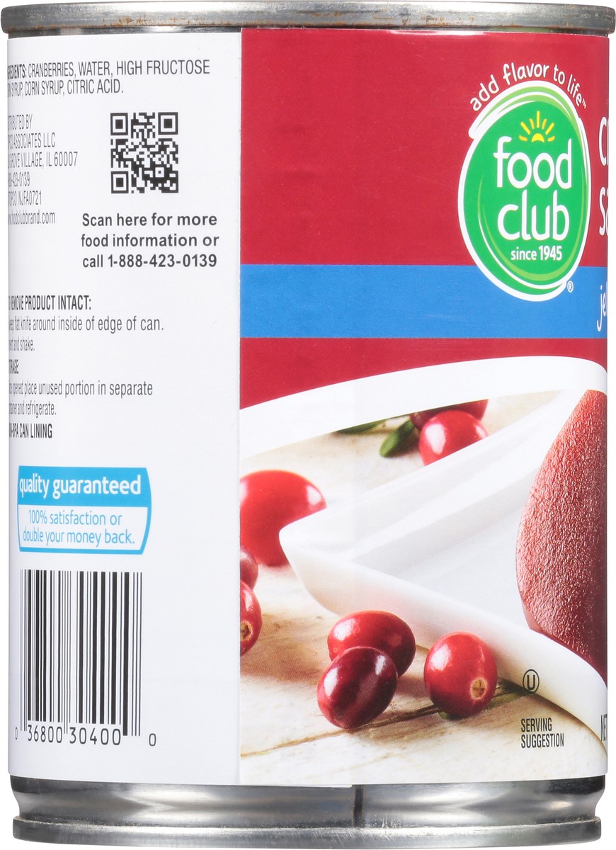 slide 14 of 14, Food Club Jellied Cranberry Sauce - 14 oz, 14 oz
